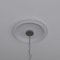 Ekena Millwork Traditional PVC Medallion (Canopies up to 9 1/2"), 16"OD x 3 1/2"ID x 1 3/8"P, Satin Blossom White CMP16TRGBW - alternate 6